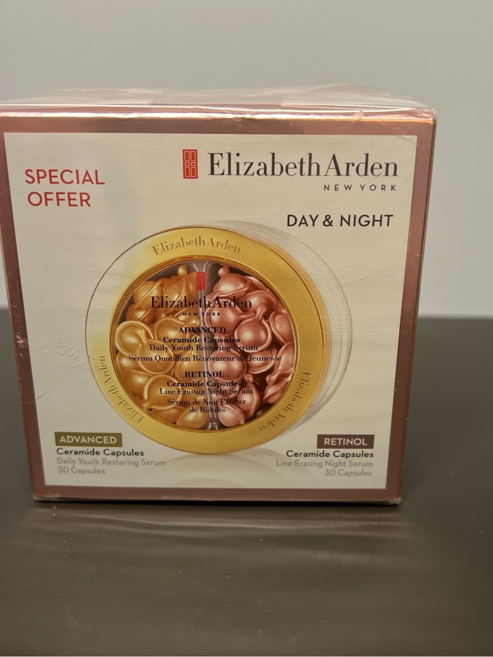 Elizabeth Arden Ceramide  Retinol Capsule Duo - NEW